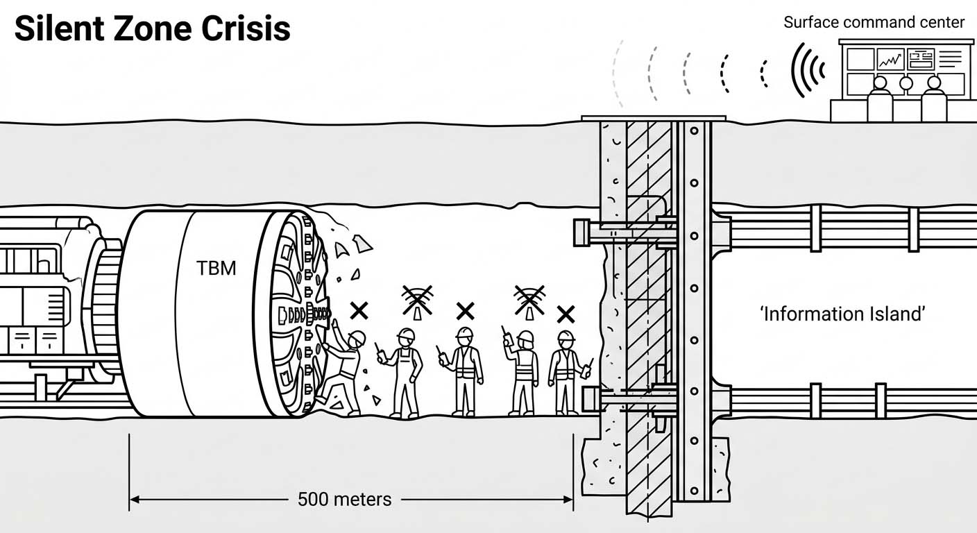 Silent Zone communication Dead Zone communication