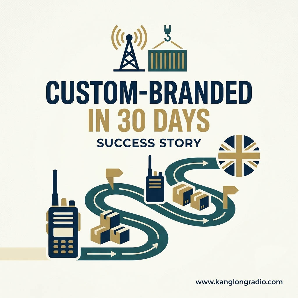 How to Custom-Brand 2,000 Radios in 30 Days: A Success Story