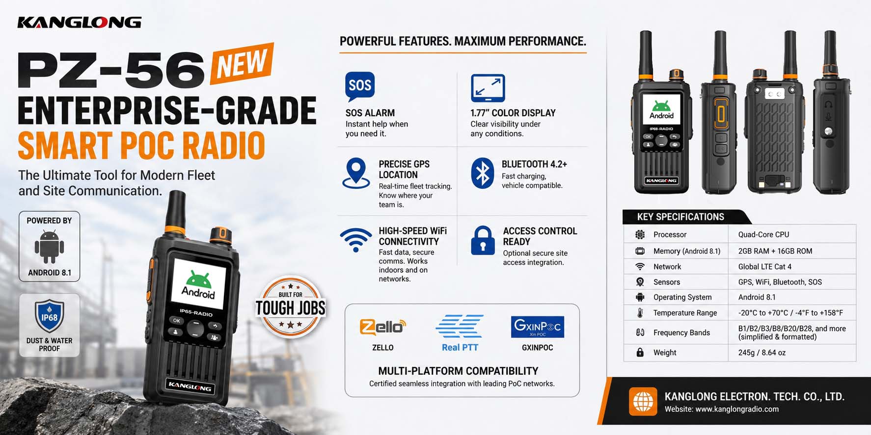 Android poc radio